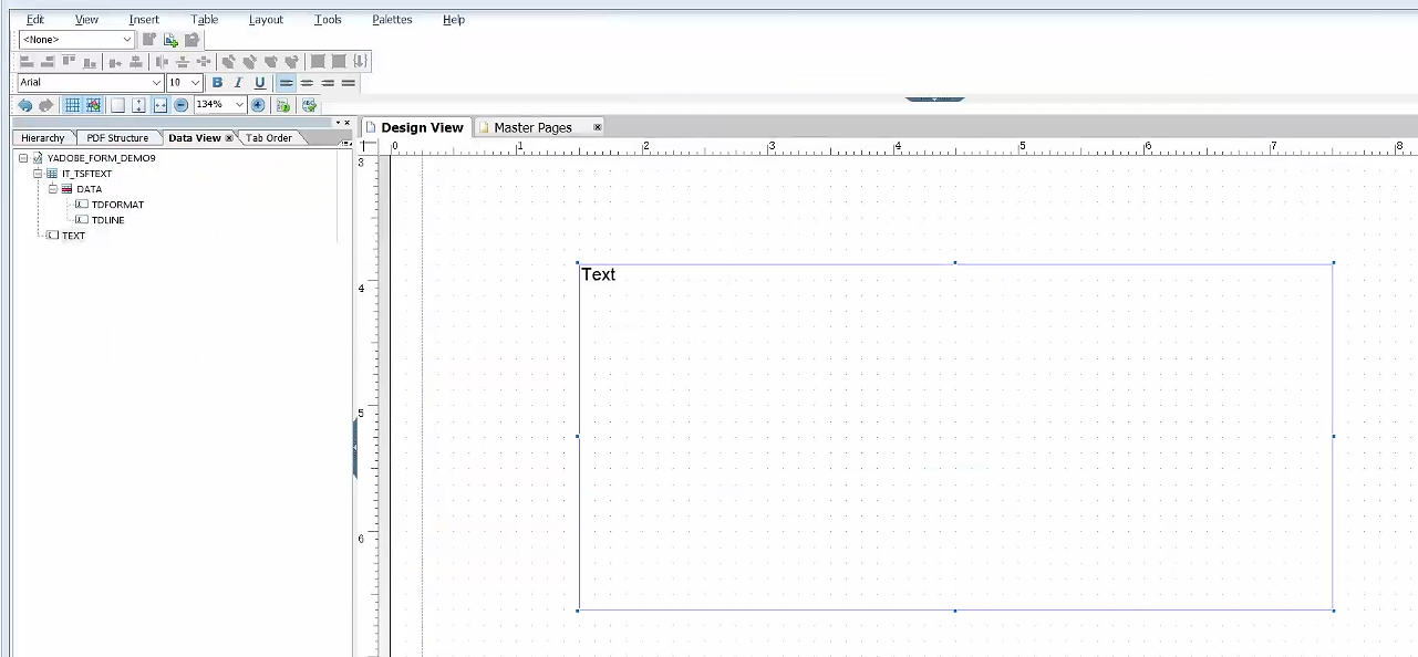 11.Adobe Form_Text 对象